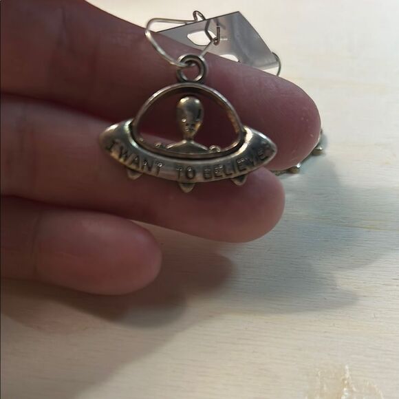 UFO Earrings - Picture 2 of 3
